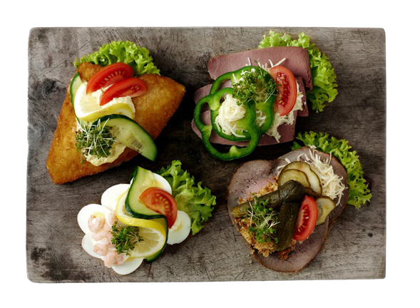 Luksus smørrebrød